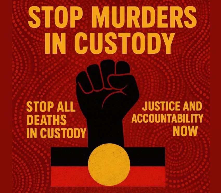 Graphic for event Deaths In Custody Protest 18/01/2025 Hyde Park