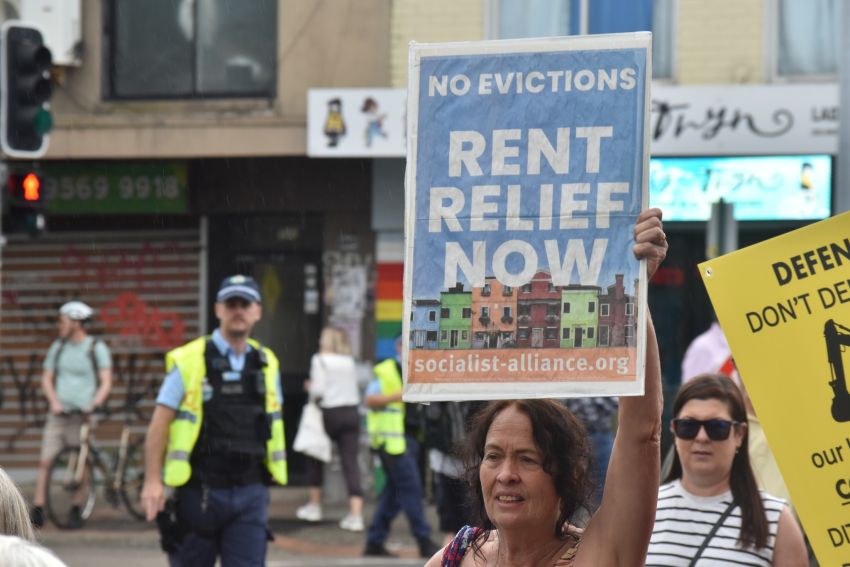 rent relief now poster