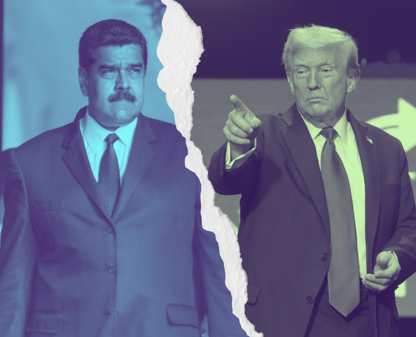 Nicolas Maduro and Donald Trump