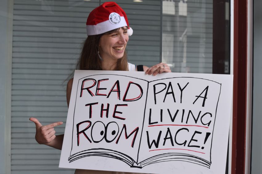 Read the room, pay a living wage