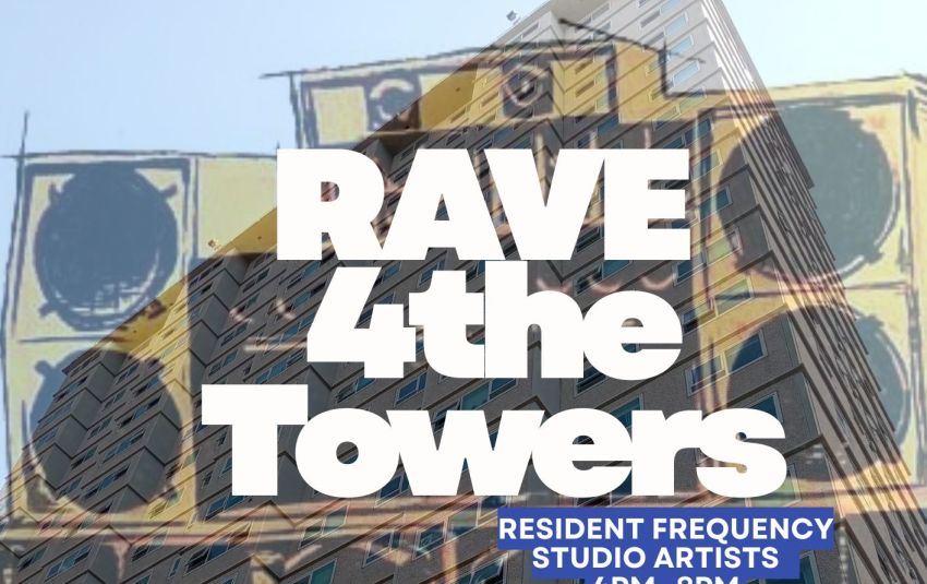 Graphic for event Rave 4 The Towers, 4pm to 8pm 19/12/2025 Harmsworth Park Collingwood