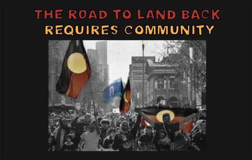 Graphic for Invasion Day Rally Naarm/Melbourne 2025