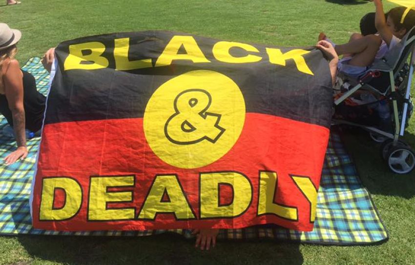 Cropped photo from Bermagui Survival Day