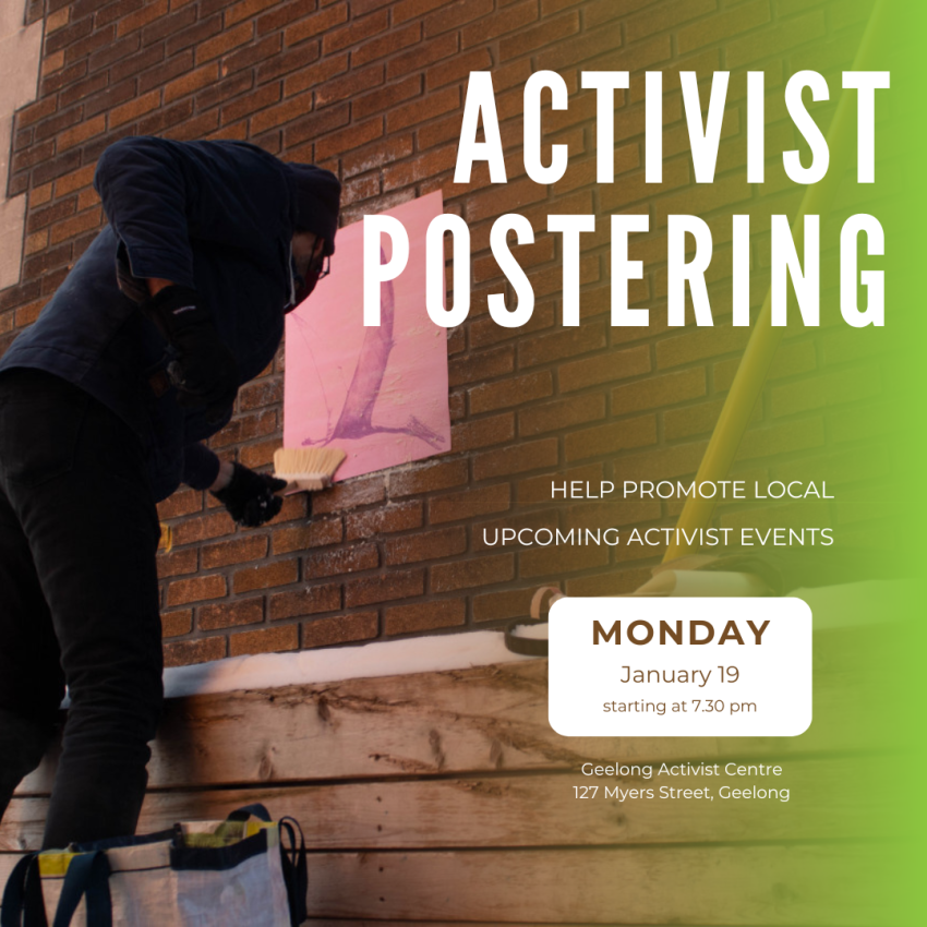 Activist Postering