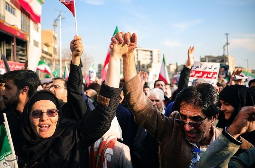 Rally in Tehran