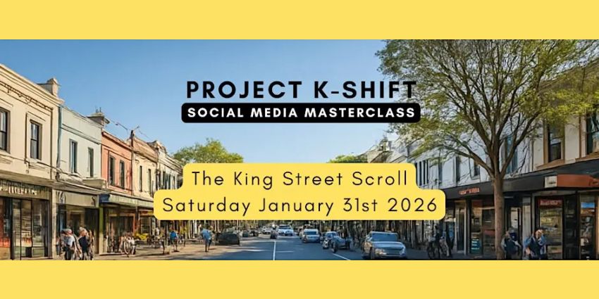 Graphic for event The King Street Scroll, 2:30pm-4pm 31/01/2026 Erskineville