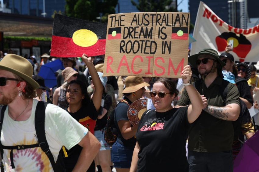 The Australian dream is rooted in racism, Magan-djin/Brisbane