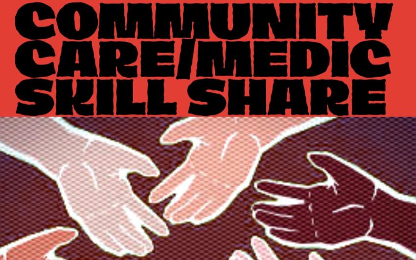 Graphic for event Community Care / Medic Skill Share 2:30pm-5pm 31/01/2026 Corrimal Community Centre