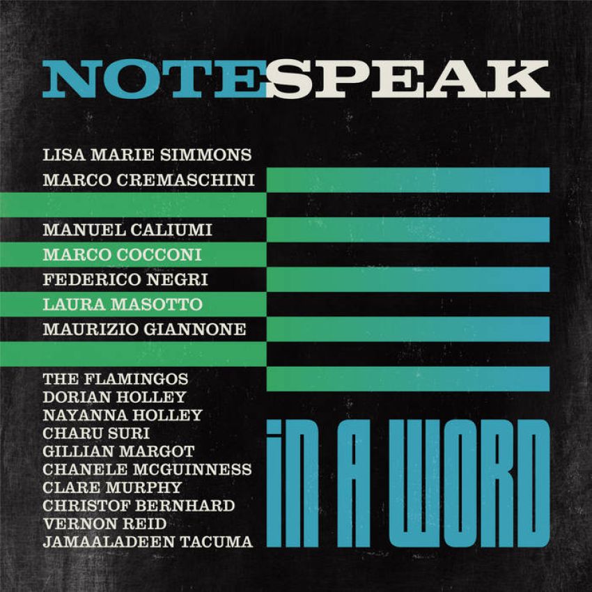 LISA MARIE SIMMONS & MARCO CREMASCHINI - NOTESPEAK (IN A WORD) album artwork
