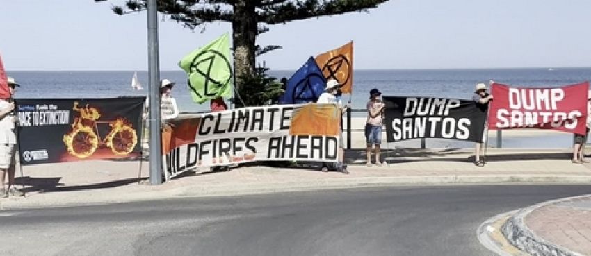 Extinction Rebellion SA Race To Extinction action 2026