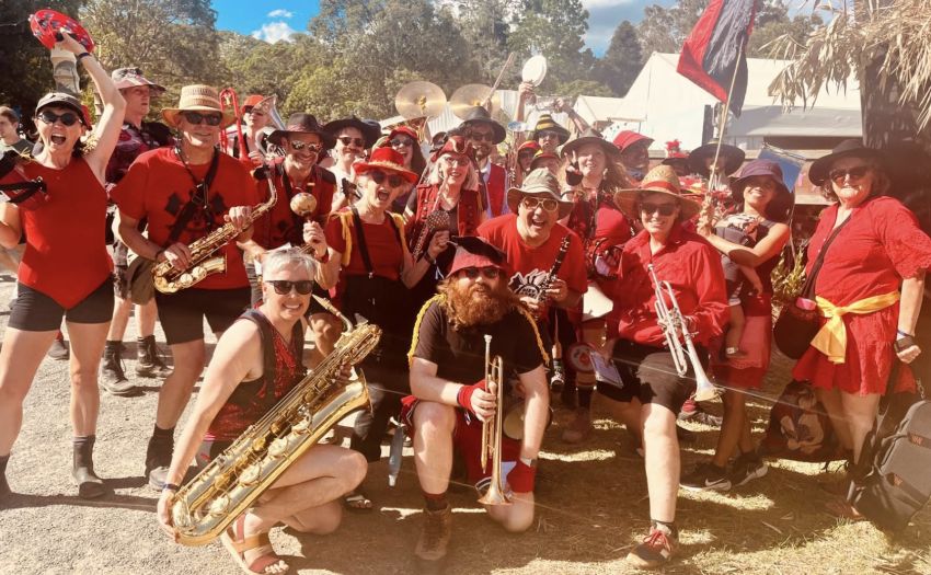 Riff Raff Radical Marching Band Magandjin/Brisbane