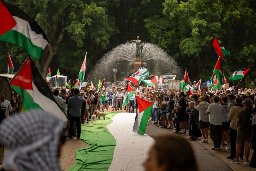 Gadigal Country/Sydney rally, February 1