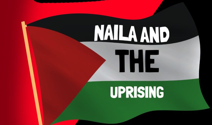Artwork and graphic for event Documentary film screening: Naila and the Uprising, 6pm 27/02/2026 Box Hill Library 1040 Whitehorse Rd Box Hill VIC 3128