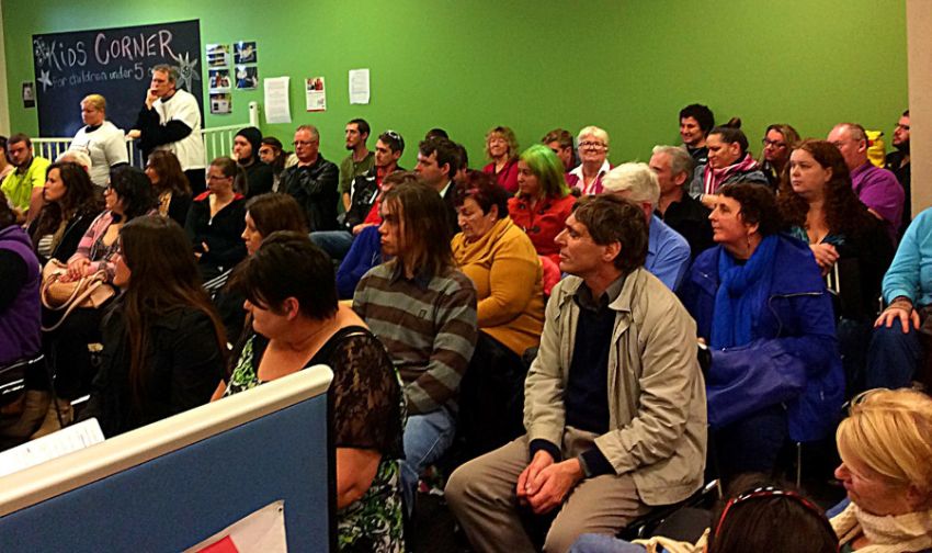 Photo of Anti-Poverty Network SA public forum