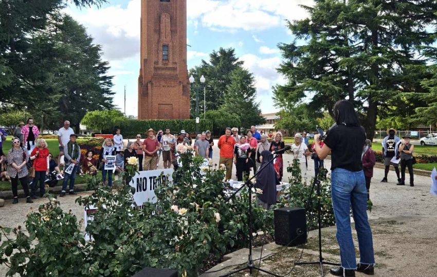 bathurst protest against herzog