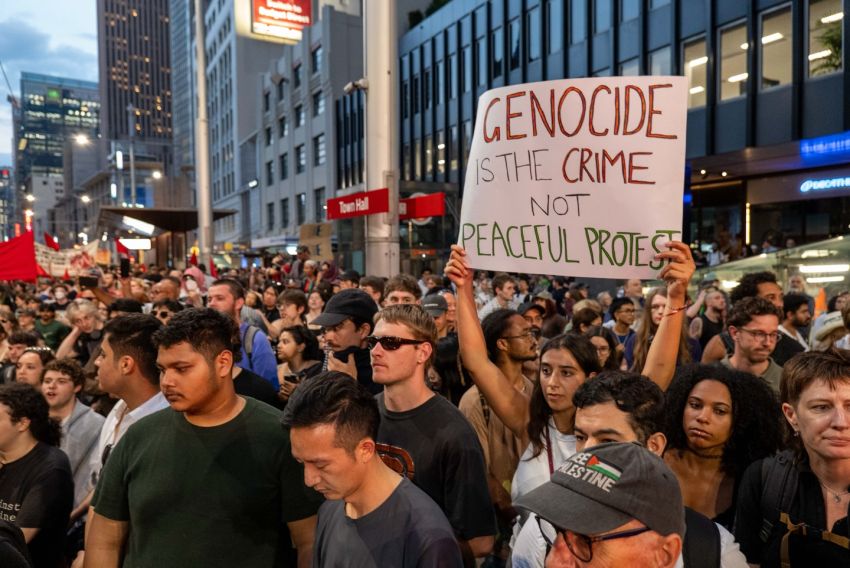 Sydney Town Hall protest