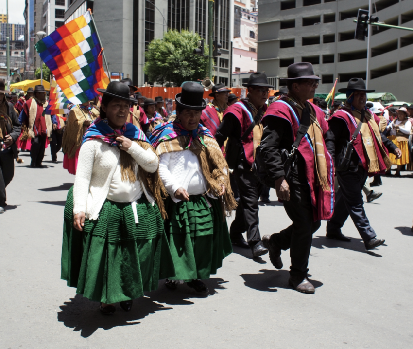 Protests La Paz Jan 5 