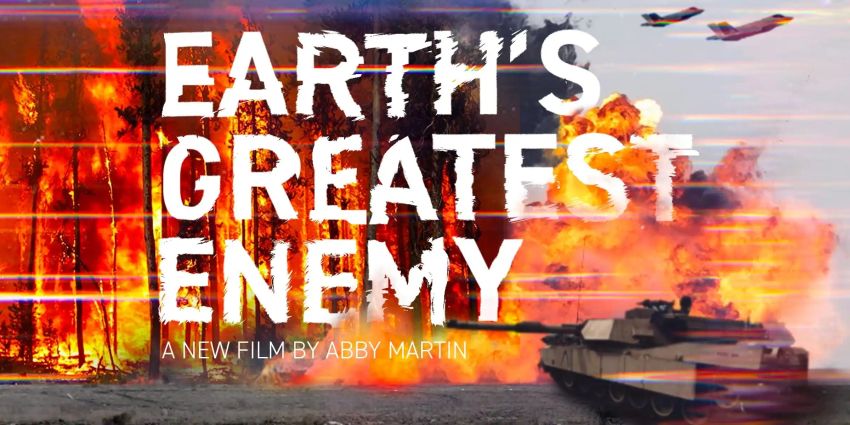 Artwork and graphic for event Earth's Greatest Enemy – Film and panel discussion with Abby Martin, 6:30pm-9:30pm 22/07/2026 Capri Cinema, 141 Goodwood Rd, Goodwood SA 5034