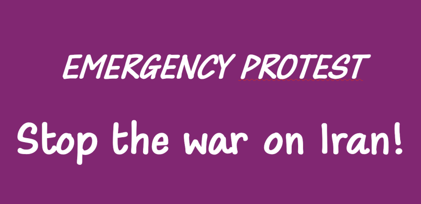 Stop war on Iran