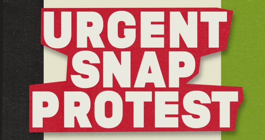 Artwork and graphic for event Snap protest against Queensland attempt to ban Palestine freedom slogans, 5pm 03/03/2026 Queensland Parliament, 2A George St, Brisbane City QLD 4000