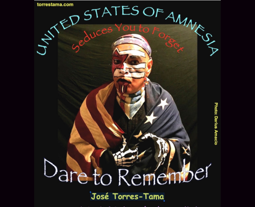 Detail of a tour poster