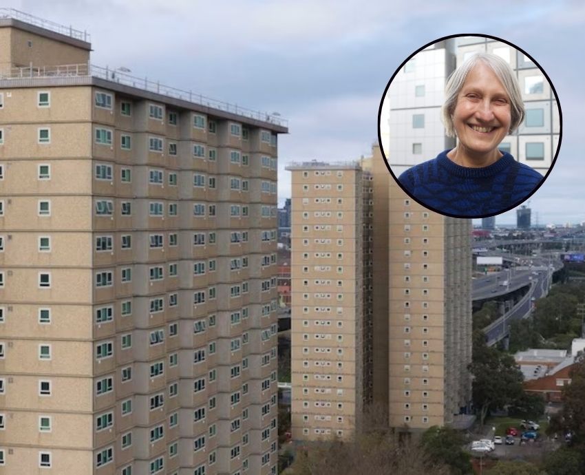 Melb public housing towers