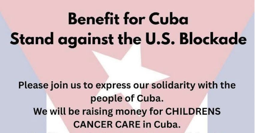 Benefit for Cuba