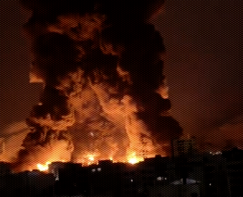 aftermath of US-Israeli bombing in Iran