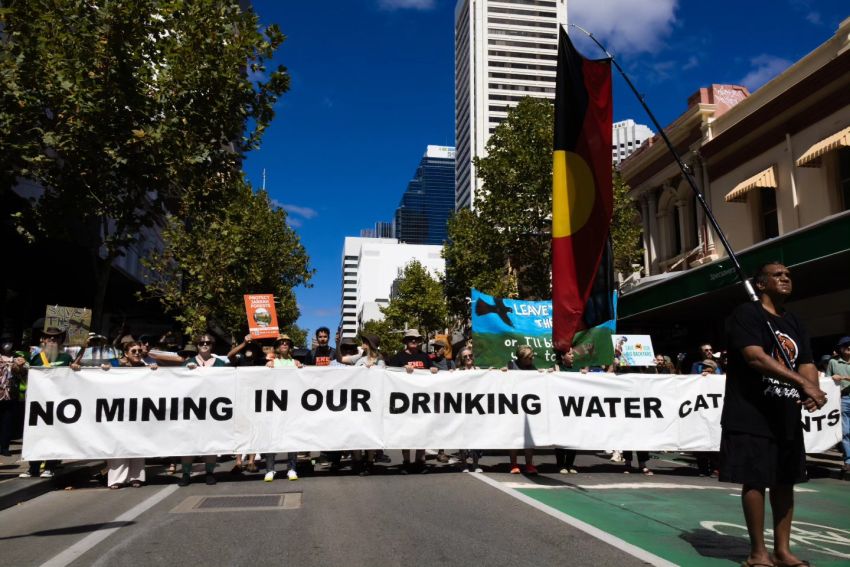no mining in our drinking water catchment