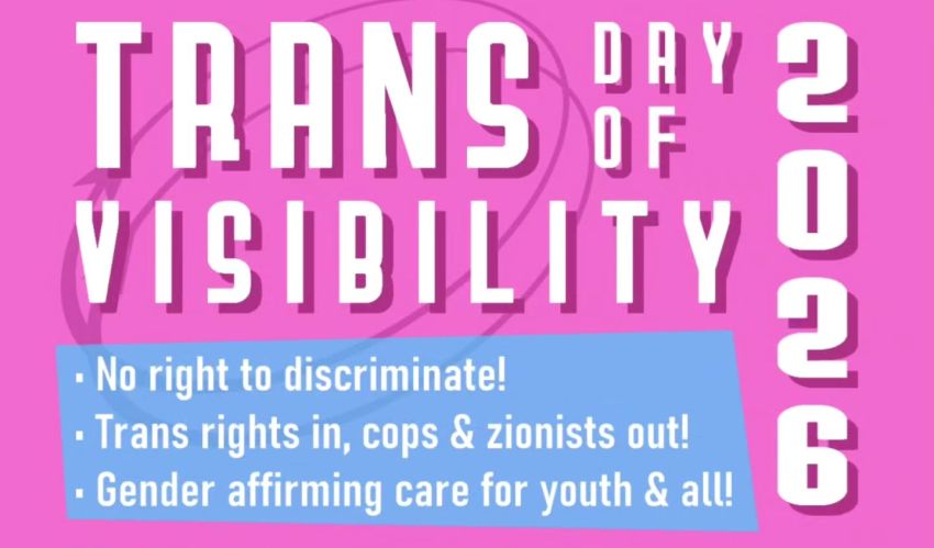Artwork and graphic for event Trans Day of Visibility 2026 – Armidale, 4pm 29/03/2026 Civic Park, Dumaresq St & Danagar St, Armidale, NSW 2350
