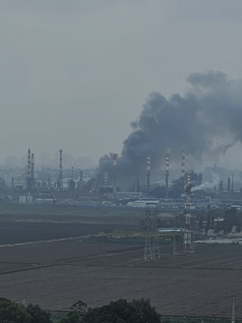 Haifa oil refinery Wikimedia