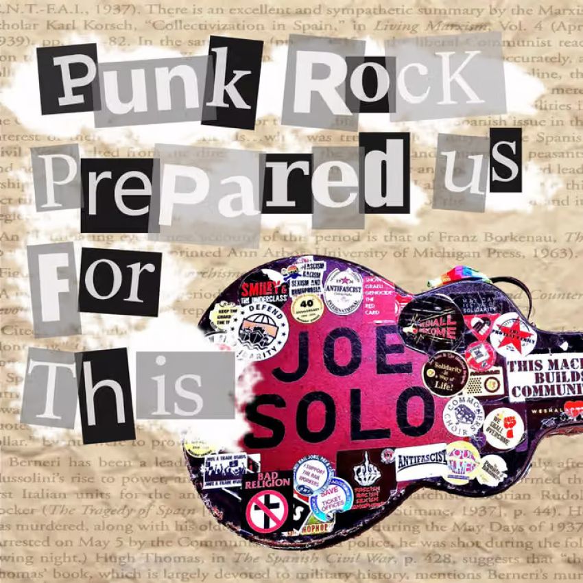 JOE SOLO - PUNK ROCK PREPARED US FOR THIS album artwork