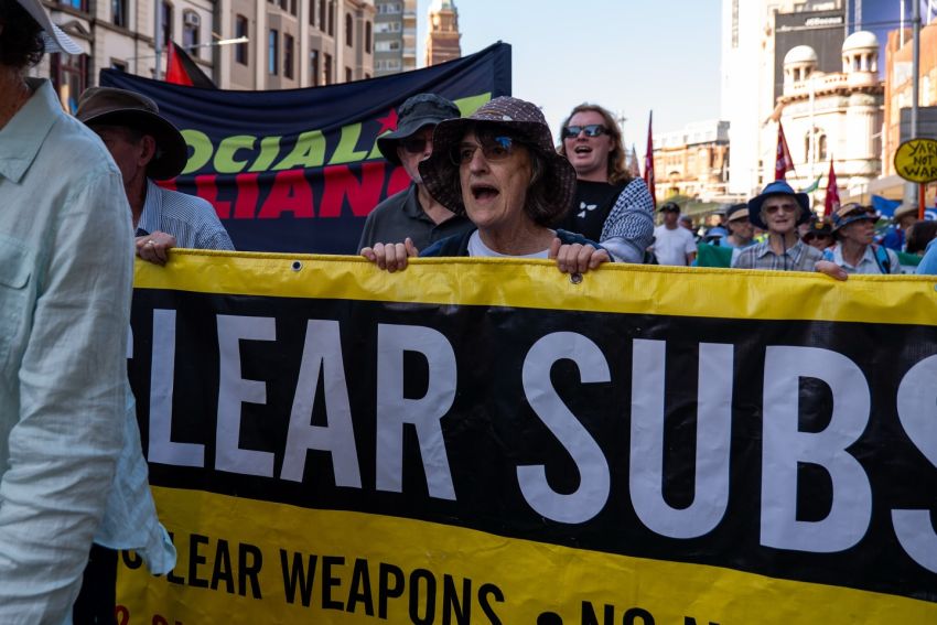 sydney palm sunday rally