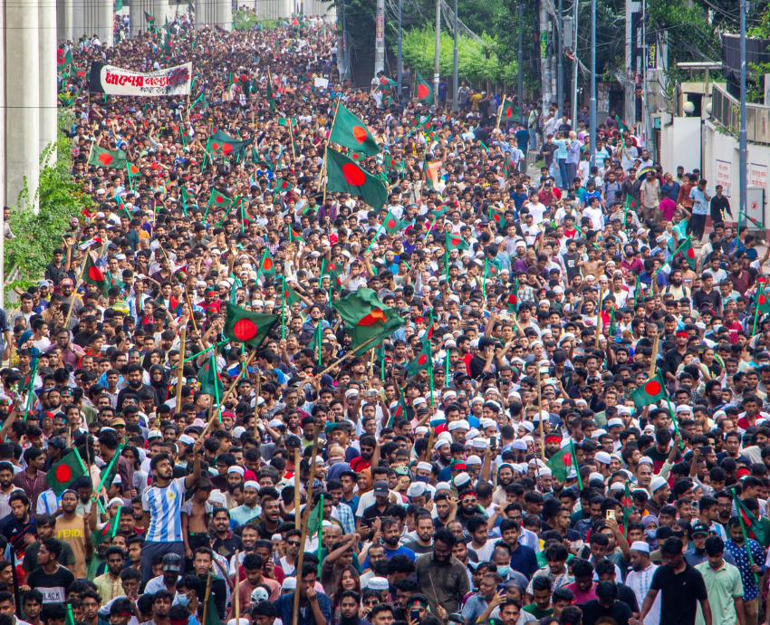 Bangladesh student uprising