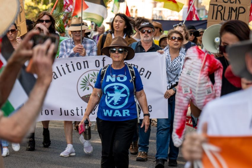 marching for peace ZP