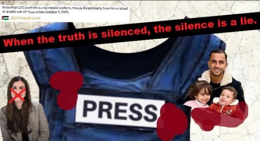 Artwork and graphic for event Vigil for silenced Palestinian voices, 5pm-6pm 08/04/2026 Parliament House, Tarntanya SA 5000