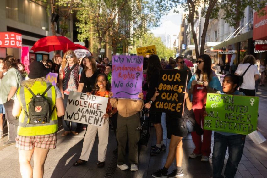 Reclain The Night, Tarntanya 2026. Photo by Tessa Milford-Behn.