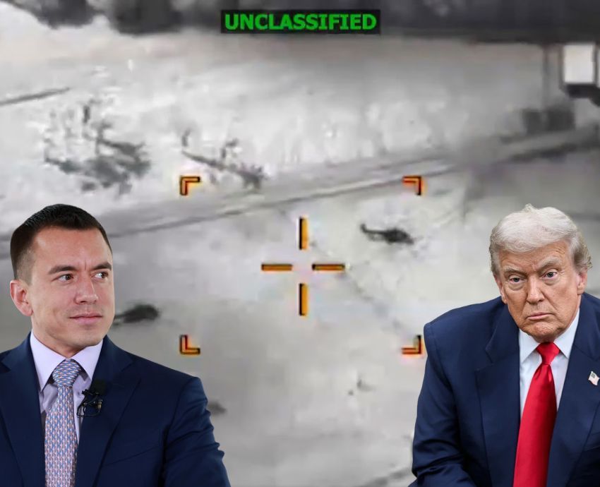 Daniel Noboa and Donald Trump