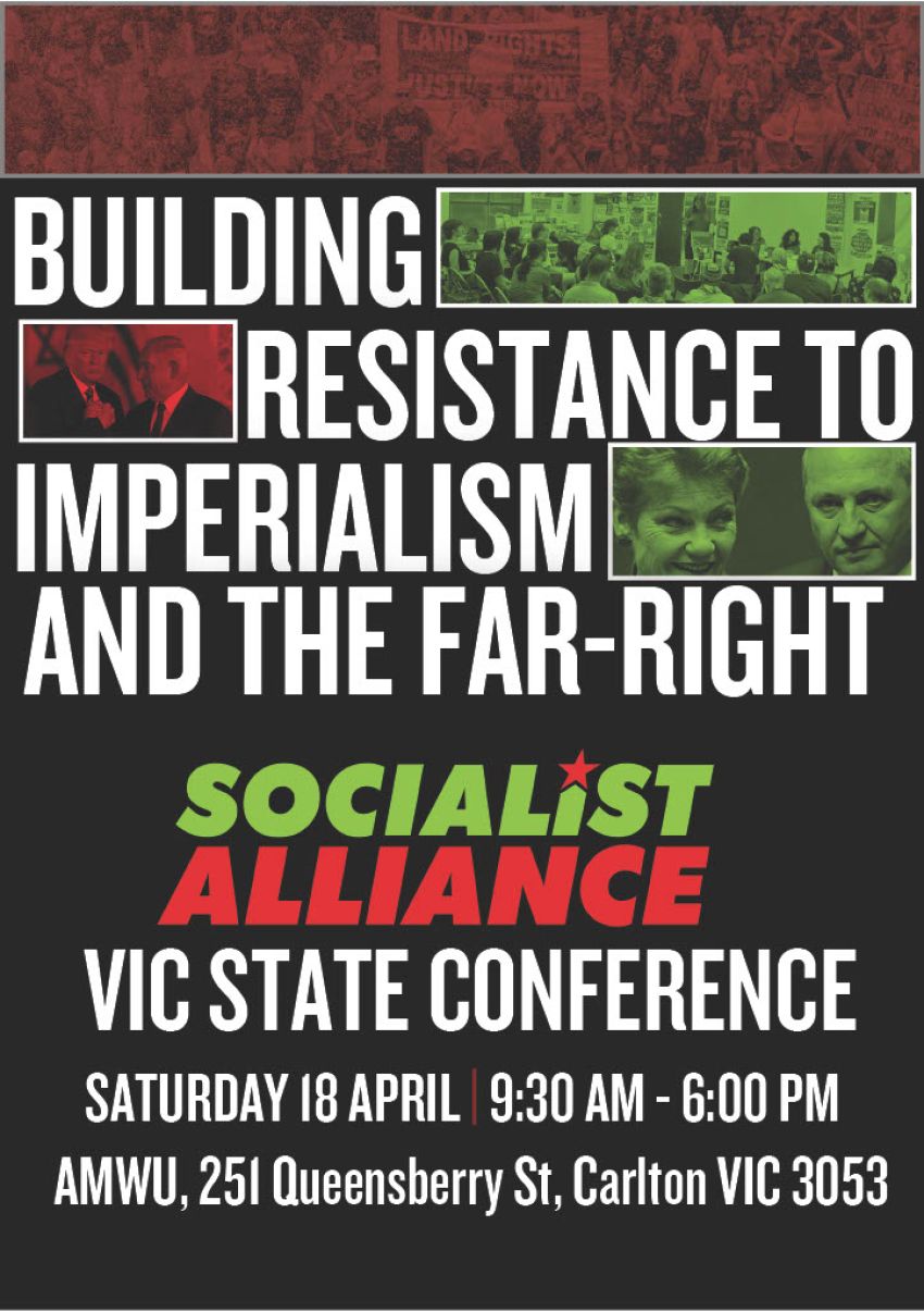 Socialist Alliance State Conference