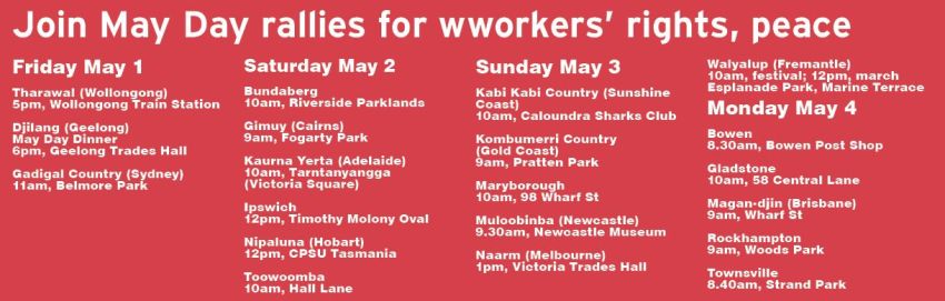 may day rallies in 2026