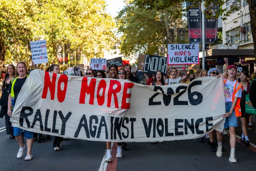 rally against mens violence 