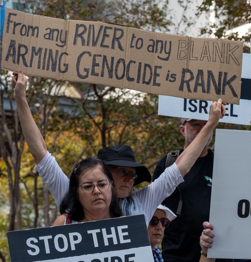 People brought many creative signs to the April 19 rally