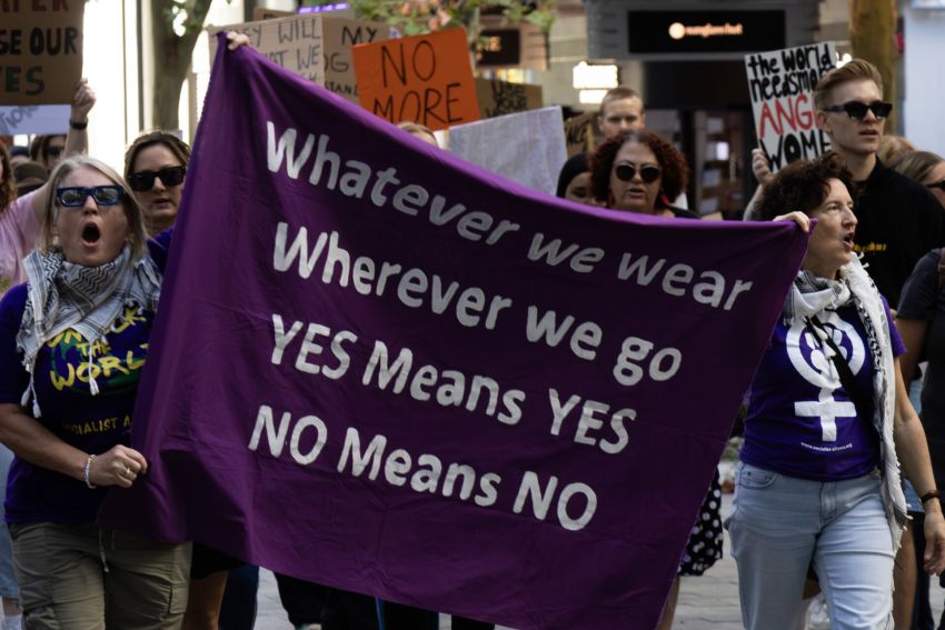 perth rally against domestic and sexual violence