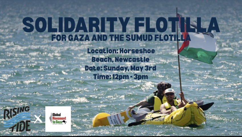 Paddle out for Gaza