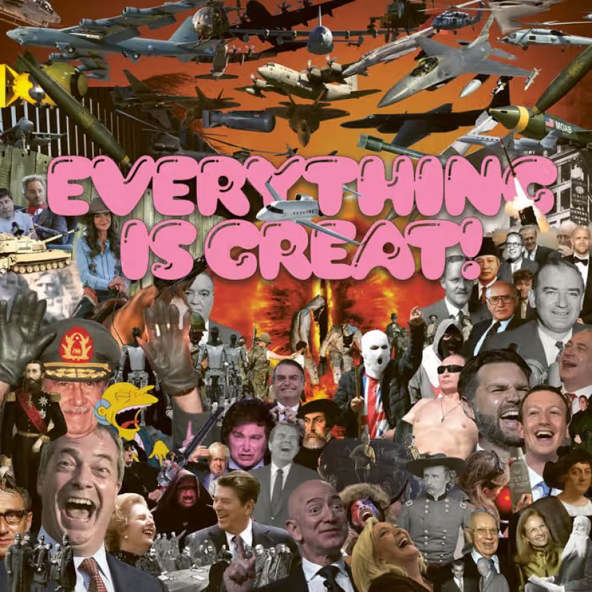 CARSIE BLANTON & THE BURNING HELL - EVERYTHING IS GREAT! album artwork