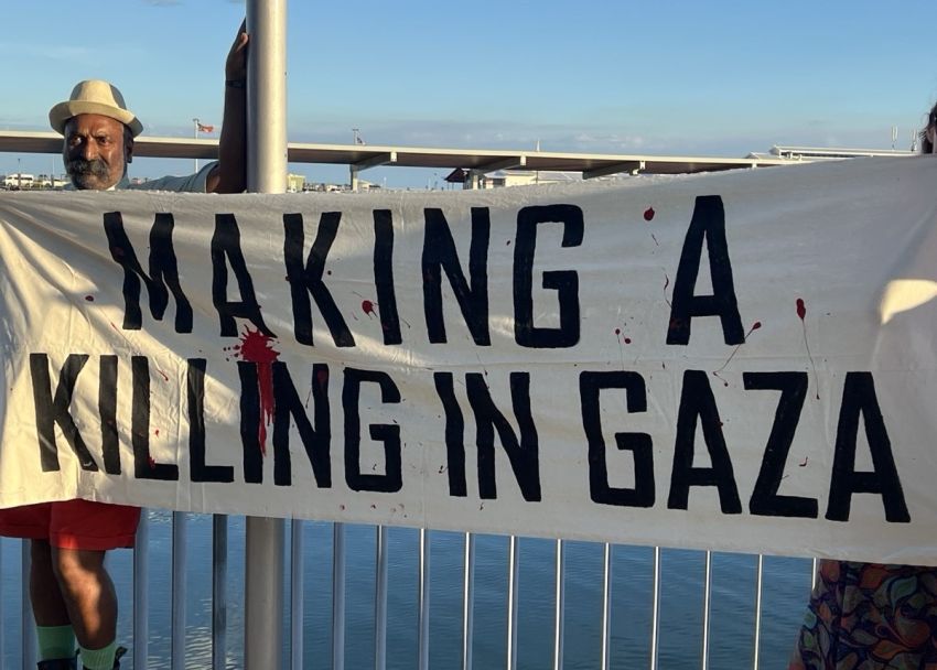 thales are making a killing in gaza