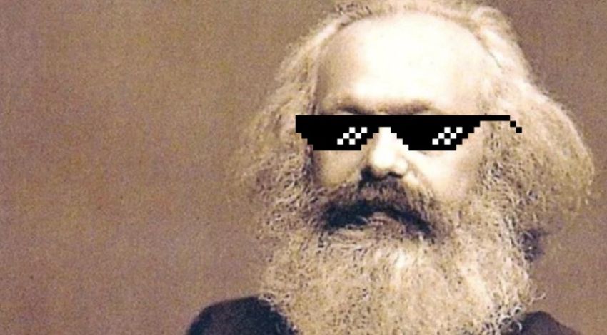 karl marx in sunnies