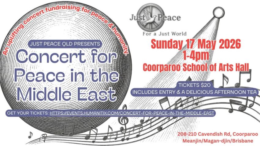Concert for peace in the Middle East