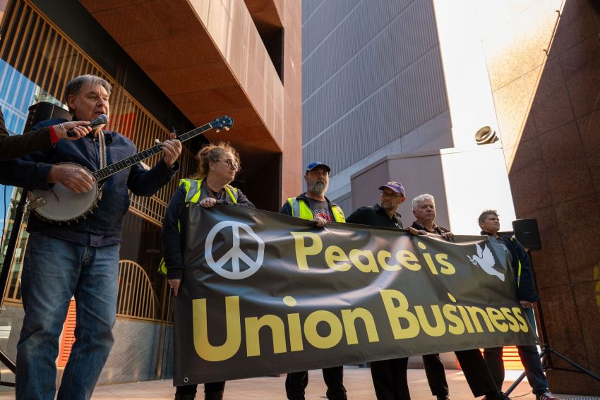 union protest ZP