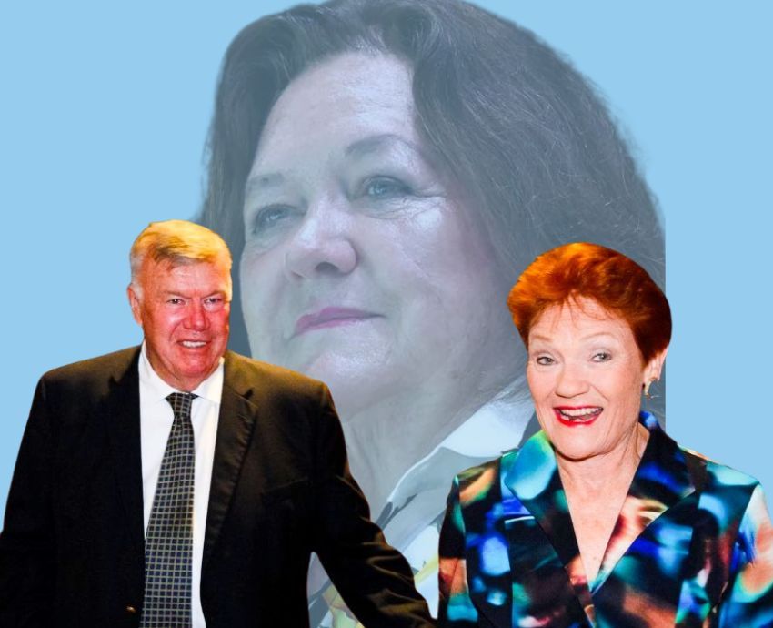 gina, pauline and david